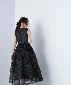 シアーエンブロイダリーワンピース NATURAL BEAUTY BASIC