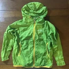 ぷー様専用mont-bell モンベル　キッズ　ウインドブレーカー　110 黄緑