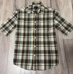 URBAN RESEARCH 半袖チェックシャツ 38