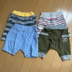 ハーフパンツ　子供服　ベビー服　夏服　まとめ売り　4点セット　80センチ