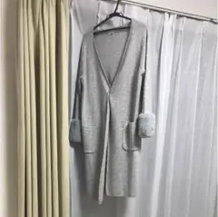 ロペ♡グレーロングカーディガン♡ファー付