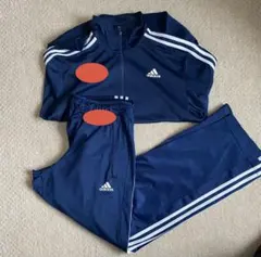 adidas ジャージ上下セット ネイビー