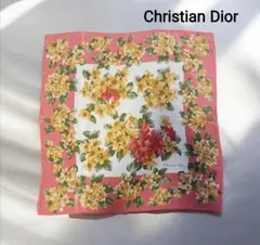 Christian Dior クリスチャン・ディオール 花柄スカーフ