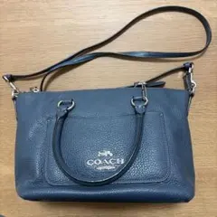 2026年最新】Coach ショルダーバッグ ネイビーの人気アイテム - メルカリ