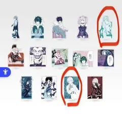 一番くじデスノート【Ｇ賞アクリルスタンド】ニア2点セット