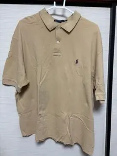 Ralph Lauren ベージュ ポロシャツ 半袖