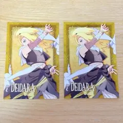 NARUTO 忍伝冒険譚 特典ポスカ 暁芸術コンビ デイダラ＆サソリ - メルカリ