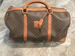 美品　オールドセリーヌ　PVC　ボストンバッグ　マカダム　トリオンフ