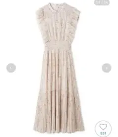 snidel Sustainableフリルワンピース