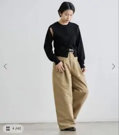 CLANE ARRANGE KNIT TOPのサムネイル