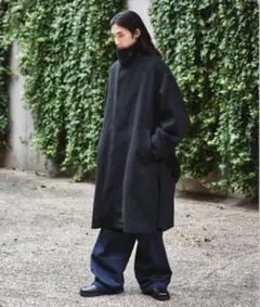 FREAK'S STORE ウール ステンカラー ロングコート