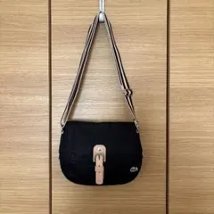 LACOSTE ショルダーバッグ ブラック