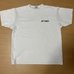 YONEX ホワイト Tシャツ ロゴ入り