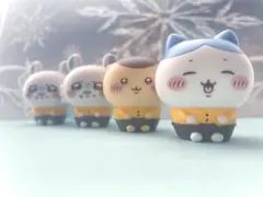 ちいかわ　ココス　第4弾　　ハチワレ、くりまんじゅう、モモンガ×2セット