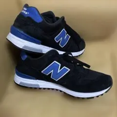 New Balance 565 スニーカー ブラック ブルー　26㎝メンズのサムネイル