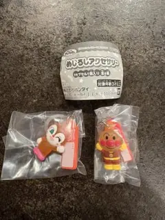 アンパンマン めじるしアクセサリー 2個セット　アンパンマン　ドキンちゃん