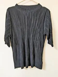 Discoat ソフトリブカットソー　（ブラック）