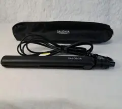 SALONIA サロニア ストレートヘアアイロン 【ポーチ付】
