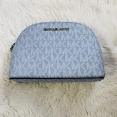 MICHAEL KORS ポーチ ライトブルー