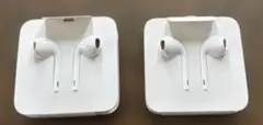【Apple】EarPods(Lightningコネクタ）有線イヤホン✖️2