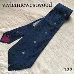 【大人気】ヴィヴィアンウエストウッド  ネクタイ オーブ柄  文字ロゴ