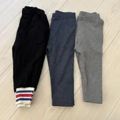 保育園着　レギンス　パンツ　80 3点セット