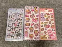 サンリオ、ボンボンドロップ、平成パッピーフォン、マシュマロシールセット