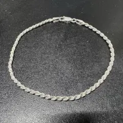 刻印あり】FRENCH ROPE CHAIN silver925ブレスレット - メルカリ