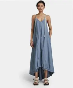 美品★G-STAR RAW LONG PARA DRESS ロングワンピースのサムネイル