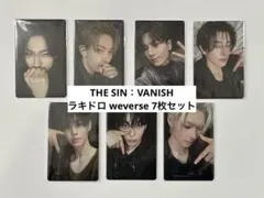 ENHYPEN THE SIN:VANISH weverseラキドロ 7枚セット EN- ENHYPEN The SIN : VANISH 7th Mini Album Weverse Albums Version