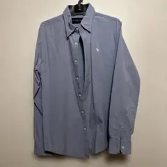 Abercrombie & Fitch ストレッチシャツ ブルー