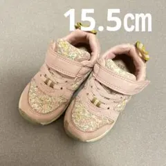 IFME ピンク色　15.5㎝　花柄 スニーカー
