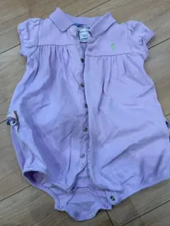 Ralph Lauren 薄紫ロンパース 9M