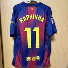 FCバルセロナ 25-26 ホーム 長袖ユニフォーム No.11 ハフィーニャ
