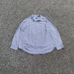 90's old gap ブルー チェック シャツ cityboy アーカイブ