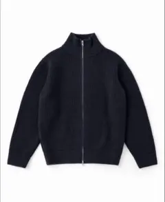 Cash&Barbaキャッシュアンドバルバカシミヤドライバーズニットネイビー