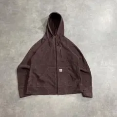 00s carharttカーハート　ジップパーカー　ユニセックス　バーガンディー