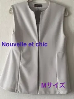 ヌーベルシック ジレ ベスト プルオーバーベスト Mサイズ 新品 未使用