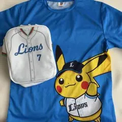 西武ライオンズ　ポケモンユニフォーム　7桑原 & 配布Tシャツ 西武ライオンズ ポケモンユニフォーム 7桑原 & 配布Tシャツ - メルカリ