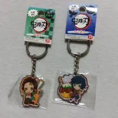 鬼滅の刃 キーホルダーセット 炭治郎・義勇