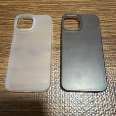 iPhone 13 mini用 ソフトケース 2種セット