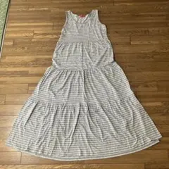 earth music & ecology ノースリーブ ロングワンピース