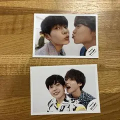 大橋和也 長尾謙杜 なにわ男子 公式写真 2枚セット