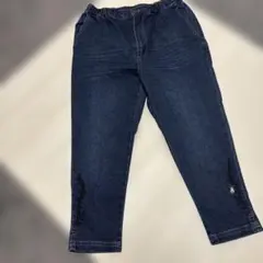 ドラッグストアーズDSC刺繍入りダークブルーデニムパンツ M新品同様のサムネイル