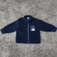 PETIT BATEAU フリースジャケット 6才116cm ネイビー
