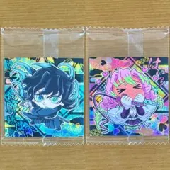 鬼滅の刃シールウエハース14 時透無一郎 甘露寺蜜璃 SR 2枚セット