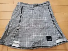 ピンクラテ チェック柄スカート S/160サイズ