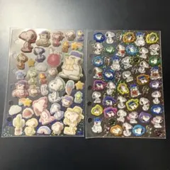 シール帳　完成品　リフィルのみ　スヌーピー　おすそ分け