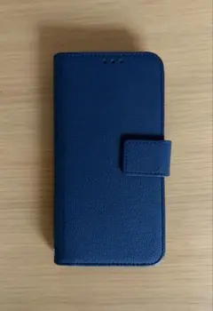 お値下げ★美品/ネイビー 手帳型ケース iPhone17用