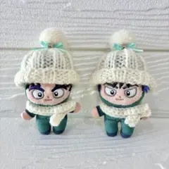 忍たま 帽子&マフラー×2点セット ハンドメイド